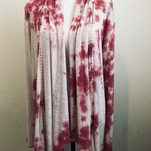 Anthropologies Cirana tie dye cardigan